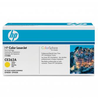Obrazek HP CE262A originální tonerová kazeta, barva náplně žlutá, výtěžnost cartridge 11000 stran