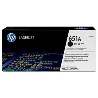 Obrazek HP CE340A originální tonerová kazeta, barva náplně černá, výtěžnost cartridge 13500 stran