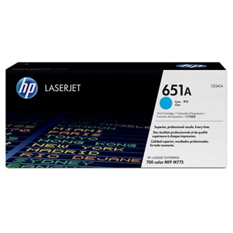 Obrazek HP CE341A originální tonerová kazeta, barva náplně azurová, výtěžnost cartridge 16000 stran