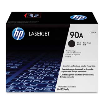 Obrazek HP 90A CE390A originální tonerová kazeta, barva náplně černá, výtěžnost cartridge 10000 stran