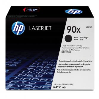 Obrazek HP 90X CE390X originální tonerová kazeta, barva náplně černá, výtěžnost cartridge 24000 stran