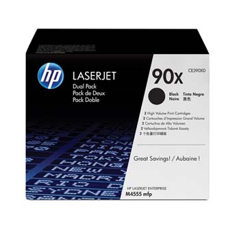 Obrazek HP CE390XD originální tonerová kazeta, barva náplně černá, výtěžnost cartridge 24000 stran