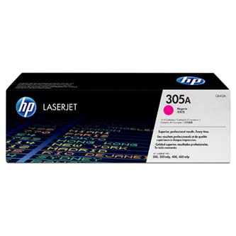 Obrazek HP 305A CE413A originální tonerová kazeta, barva náplně purpurová, výtěžnost cartridge 2600 stran