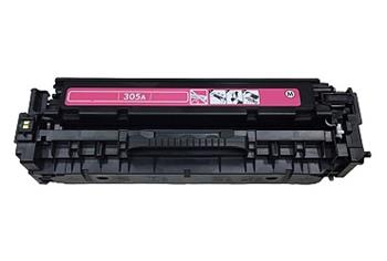 Obrazek HP 305A CE413A kompatibilní tonerová kazeta, barva náplně purpurová, výtěžnost cartridge 2600 stran