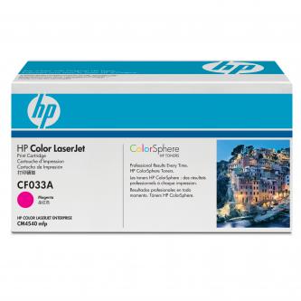 Obrazek HP 646A CF033A originální tonerová kazeta, barva náplně purpurová, výtěžnost cartridge 12500 stran
