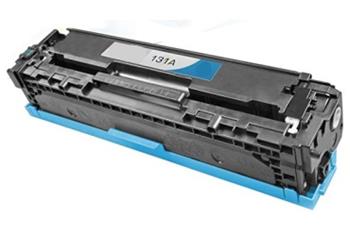 Obrazek HP 131A CF211A kompatibilní tonerová kazeta, barva náplně azurová, výtěžnost cartridge 1800 stran