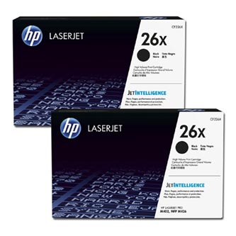 Obrazek HP CF226XD originální tonerová kazeta, barva náplně černá, výtěžnost cartridge 18000 stran