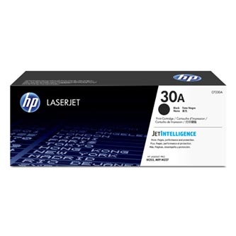 Obrazek HP 30A CF230A originální tonerová kazeta, barva náplně černá, výtěžnost cartridge 1600 stran