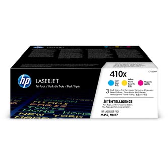 Obrazek HP 410X CF252XM originální tonerová kazeta, barva náplně azurová, purpurová, žlutá, výtěžnost cartridge 15000 stran