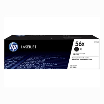 Obrazek HP 56X CF256X originální tonerová kazeta, barva náplně černá, výtěžnost cartridge 12300 stran