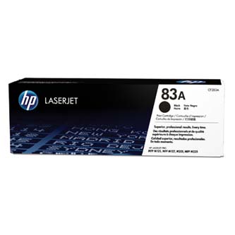 Obrazek HP 83A CF283A originální tonerová kazeta, barva náplně černá, výtěžnost cartridge 1500 stran