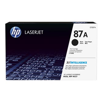 Obrazek HP 87A CF287A originální tonerová kazeta, barva náplně černá, výtěžnost cartridge 9000 stran