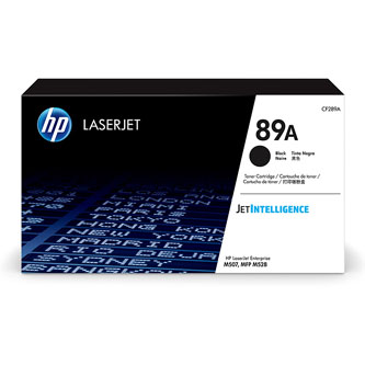 Obrazek HP originální toner CF289A_B, black, 5000str., HP 89A, poškozený obal typ B, HP