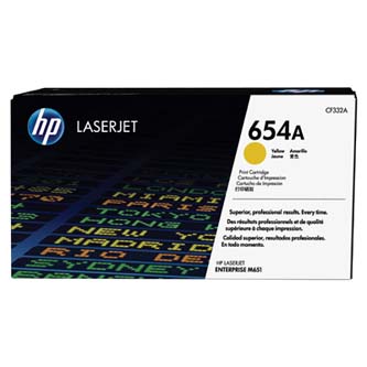 Obrazek HP CF332A originální tonerová kazeta, barva náplně žlutá, výtěžnost cartridge 15000 stran