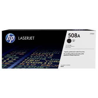 Obrazek HP 508A CF360A originální tonerová kazeta, barva náplně černá, výtěžnost cartridge 6000 stran