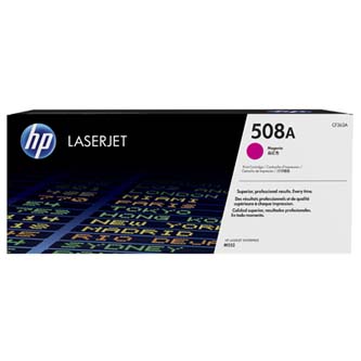 Obrazek HP 508A CF363A originální tonerová kazeta, barva náplně purpurová, výtěžnost cartridge 5000 stran