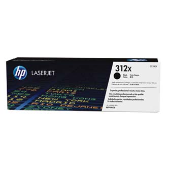 Obrazek HP 312X CF380X originální tonerová kazeta, barva náplně černá, výtěžnost cartridge 4400 stran