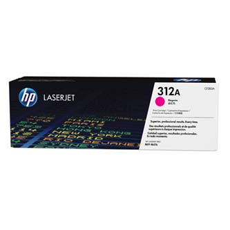 Obrazek HP 312A CF383A originální tonerová kazeta, barva náplně purpurová, výtěžnost cartridge 2700 stran