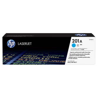 Obrazek HP CF401A originální tonerová kazeta, barva náplně azurová, výtěžnost cartridge 1400 stran