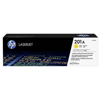 Obrazek HP CF402A originální tonerová kazeta, barva náplně žlutá, výtěžnost cartridge 1400 stran