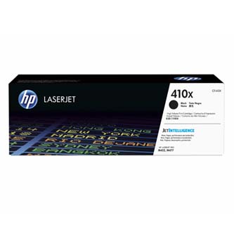 Obrazek HP 410X CF410X originální tonerová kazeta, barva náplně černá, výtěžnost cartridge 6500 stran