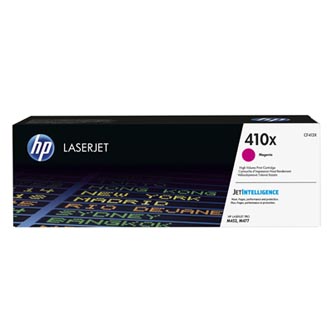 Obrazek HP 410X CF413X originální tonerová kazeta, barva náplně purpurová, výtěžnost cartridge 5000 stran