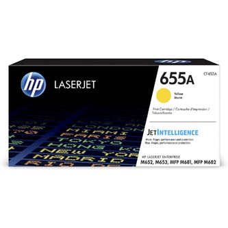 Obrazek HP CF452A originální tonerová kazeta, barva náplně žlutá, výtěžnost cartridge 10500 stran