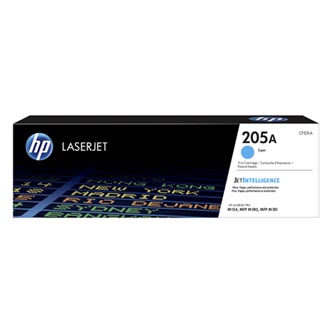 Obrazek HP 205A CF531A originální tonerová kazeta, barva náplně azurová, výtěžnost cartridge 900 stran