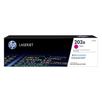 Obrazek HP 203A CF543A originální tonerová kazeta, barva náplně purpurová, výtěžnost cartridge 1300 stran