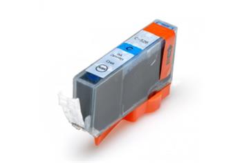 Obrazek Canon 526 CLI-526-C kompatibilní inkoustová kazeta, barva náplně azurová