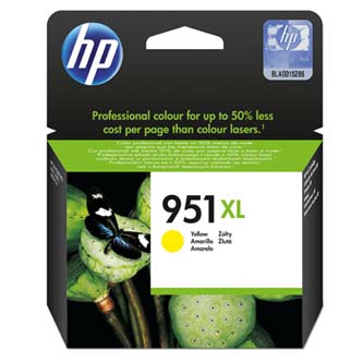 Obrazek HP CN048AE originální inkoustová kazeta, barva náplně žlutá, výtěžnost cartridge 1500 stran