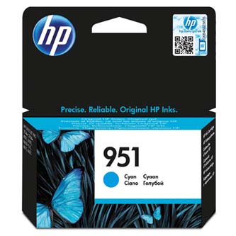 Obrazek HP CN050AE originální inkoustová kazeta, barva náplně azurová, výtěžnost cartridge 700 stran