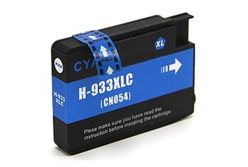 Obrazek HP 933 XL CN054AE kompatibilní inkoustová kazeta, barva náplně azurová, výtěžnost cartridge 1000 stran