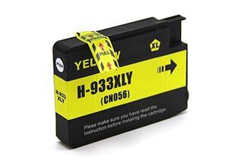 Obrazek HP 933 XL CN056AE kompatibilní inkoustová kazeta, barva náplně žlutá, výtěžnost cartridge 1000 stran