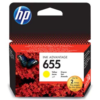 Obrazek HP CZ112AE originální inkoustová kazeta, barva náplně žlutá, výtěžnost cartridge 600 stran