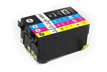 Obrazek Epson 35XL E3596 kompatibilní inkoustová kazeta, barva náplně azurová, purpurová, žlutá, černá,