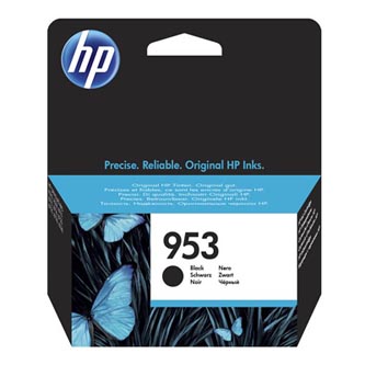 HP 953 L0S58AE originální inkoustová kazeta, barva náplně černá, výtěžnost cartridge 1000 stran