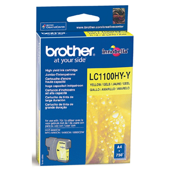 Brother LC-1100HY-C LC1100HYY originální cartridge, toner, náplň, barva