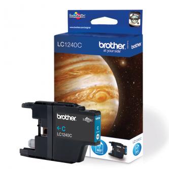 Obrazek Brother LC-1240 LC1240C originální inkoustová kazeta, barva náplně azurová, výtěžnost cartridge 600 stran
