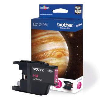 Obrazek Brother LC-1240 LC1240M originální inkoustová kazeta, barva náplně purpurová, výtěžnost cartridge 600 stran