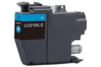 Obrazek Brother LC-3219 XL LC3219XLC kompatibilní inkoustová kazeta, barva náplně azurová