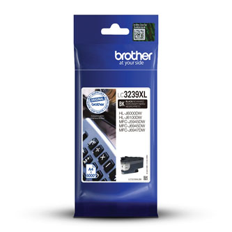 Obrazek Brother LC-3239 XL LC3239XLBK originální inkoustová kazeta, barva náplně černá, výtěžnost cartridge 6000 stran