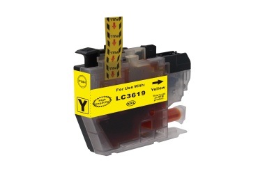 Obrazek Brother LC-3619 XL LC3619XLY kompatibilní inkoustová kazeta, barva náplně žlutá, výtěžnost cartridge 1500 stran