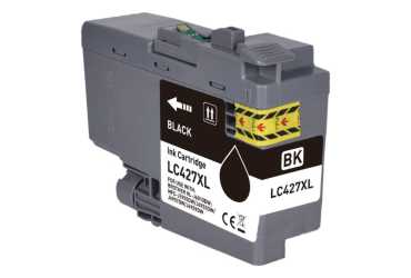 Obrazek Brother LC-427 XL LC427XLBK kompatibilní inkoustová kazeta, barva náplně černá, výtěžnost cartridge 600 stran