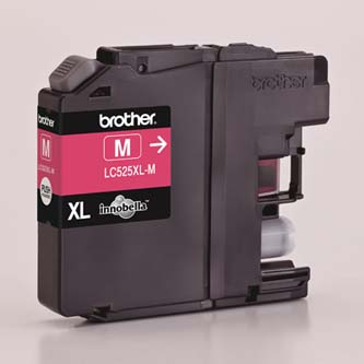 Obrazek Brother LC-525 XL LC525XLM originální inkoustová kazeta, barva náplně purpurová, výtěžnost cartridge 1300 stran