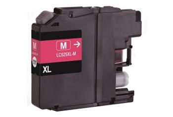 Obrazek Brother LC-525 XL LC525XLM kompatibilní inkoustová kazeta, barva náplně purpurová, výtěžnost cartridge 1300 stran
