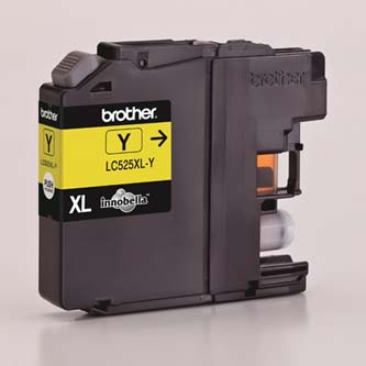 Obrazek Brother LC-525 XL LC525XLY originální inkoustová kazeta, barva náplně žlutá, výtěžnost cartridge 1300 stran