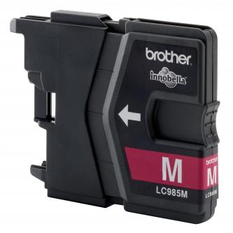 Obrazek Brother LC-985 LC985M originální inkoustová kazeta, barva náplně purpurová, výtěžnost cartridge 260 stran