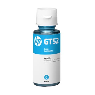 Obrazek HP GT52 M0H54AE originální inkoustová kazeta, barva náplně azurová, výtěžnost cartridge 8000 stran
