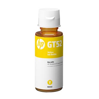 Obrazek HP GT52 M0H56AE originální inkoustová kazeta, barva náplně žlutá, výtěžnost cartridge 8000 stran